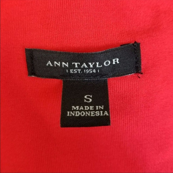 Ann Taylor red dress - Picture 7 of 7